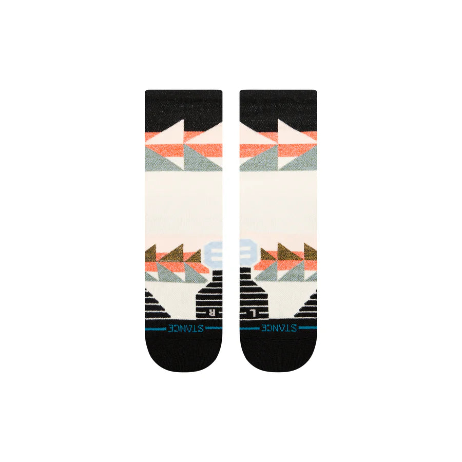 Womens Tri Wool Mid Crew Socks