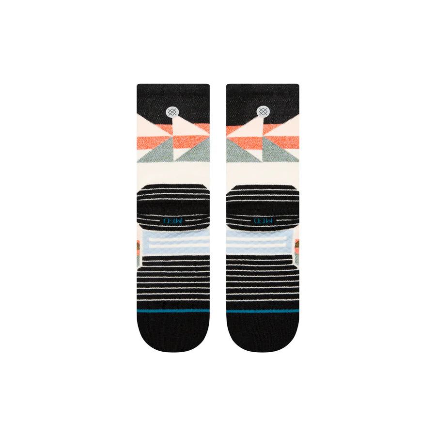 Womens Tri Wool Mid Crew Socks