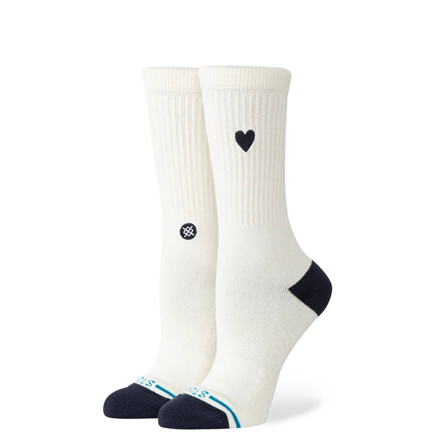 Women's Heart Crew Socks