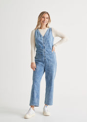 Women's Performance Denim Jumpsuit