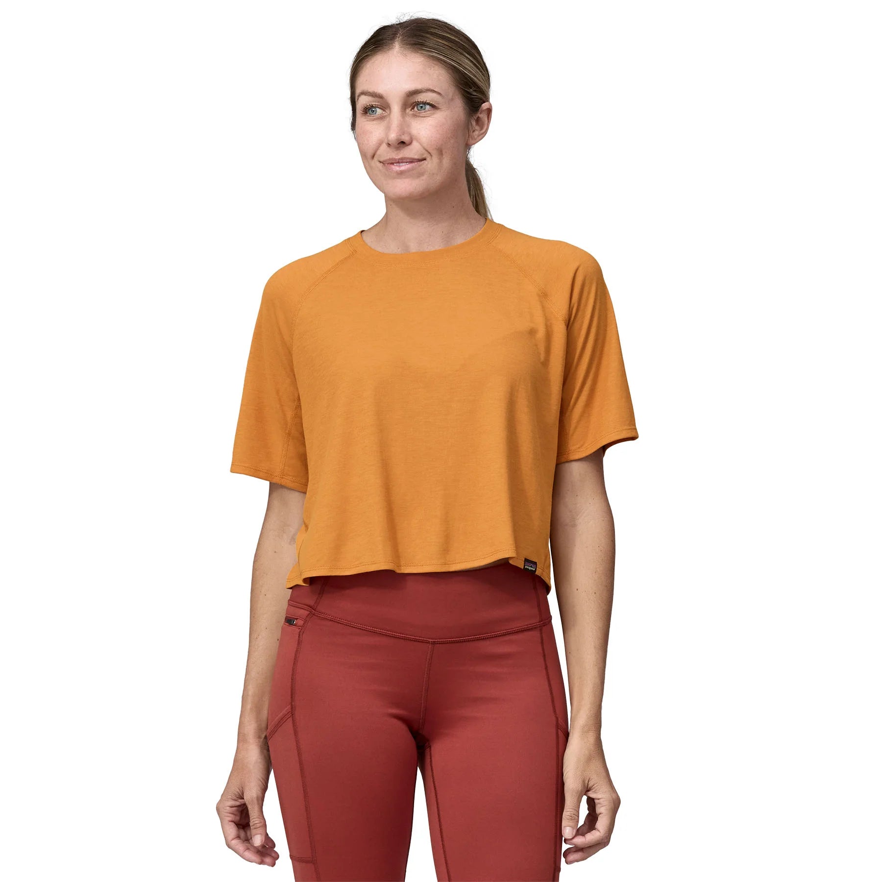 Women's Short-Sleeved Capilene Cool Trail Cropped Shirt (Past Season)
