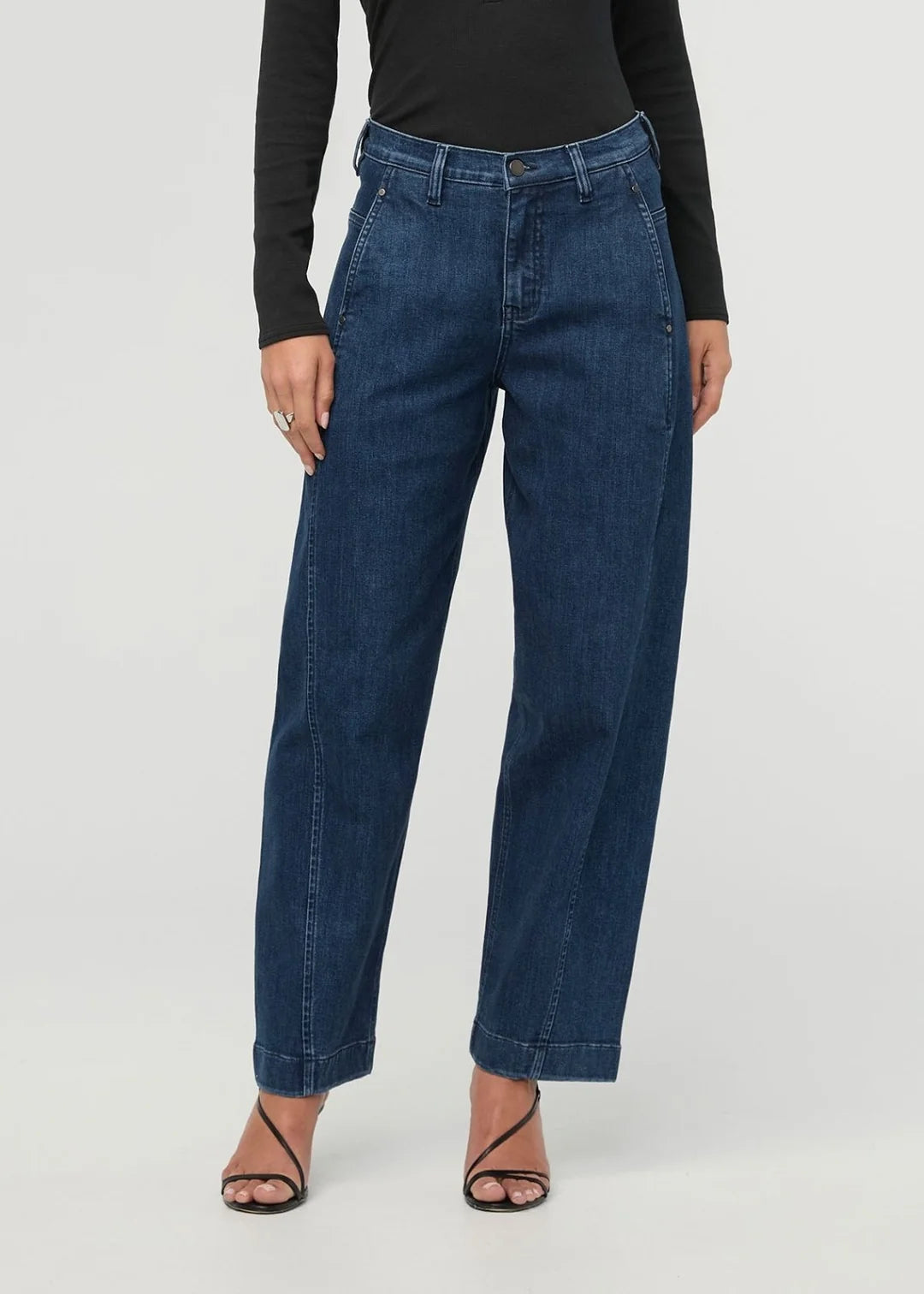 Women’s Performance Denim+ High Rise Barrel Pant