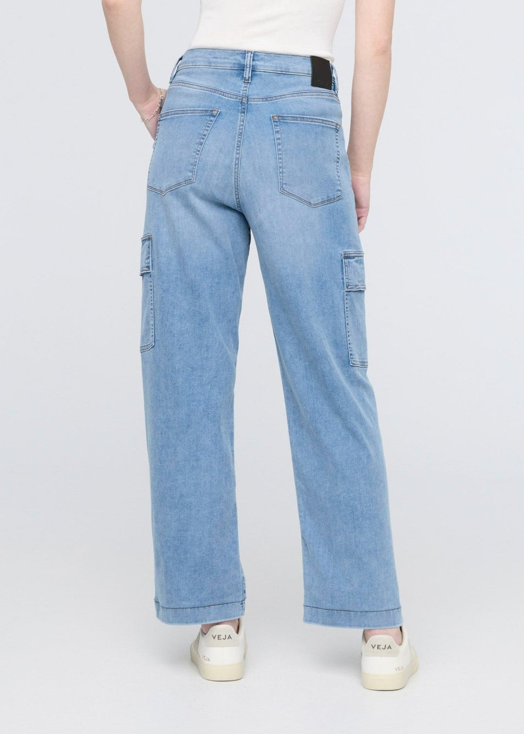 Women's Performance Denim Lite High Rise Cargo Pant