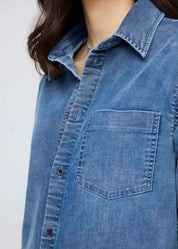 Women's Performance Denim Lite Shirt Dress