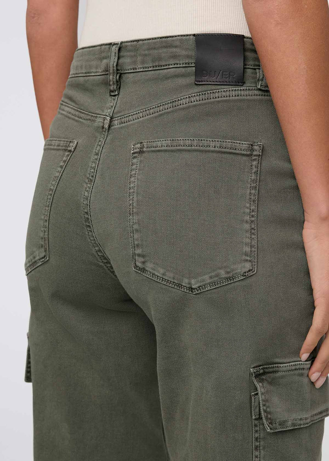 Women's LuxTwill High Rise Cargo Pant