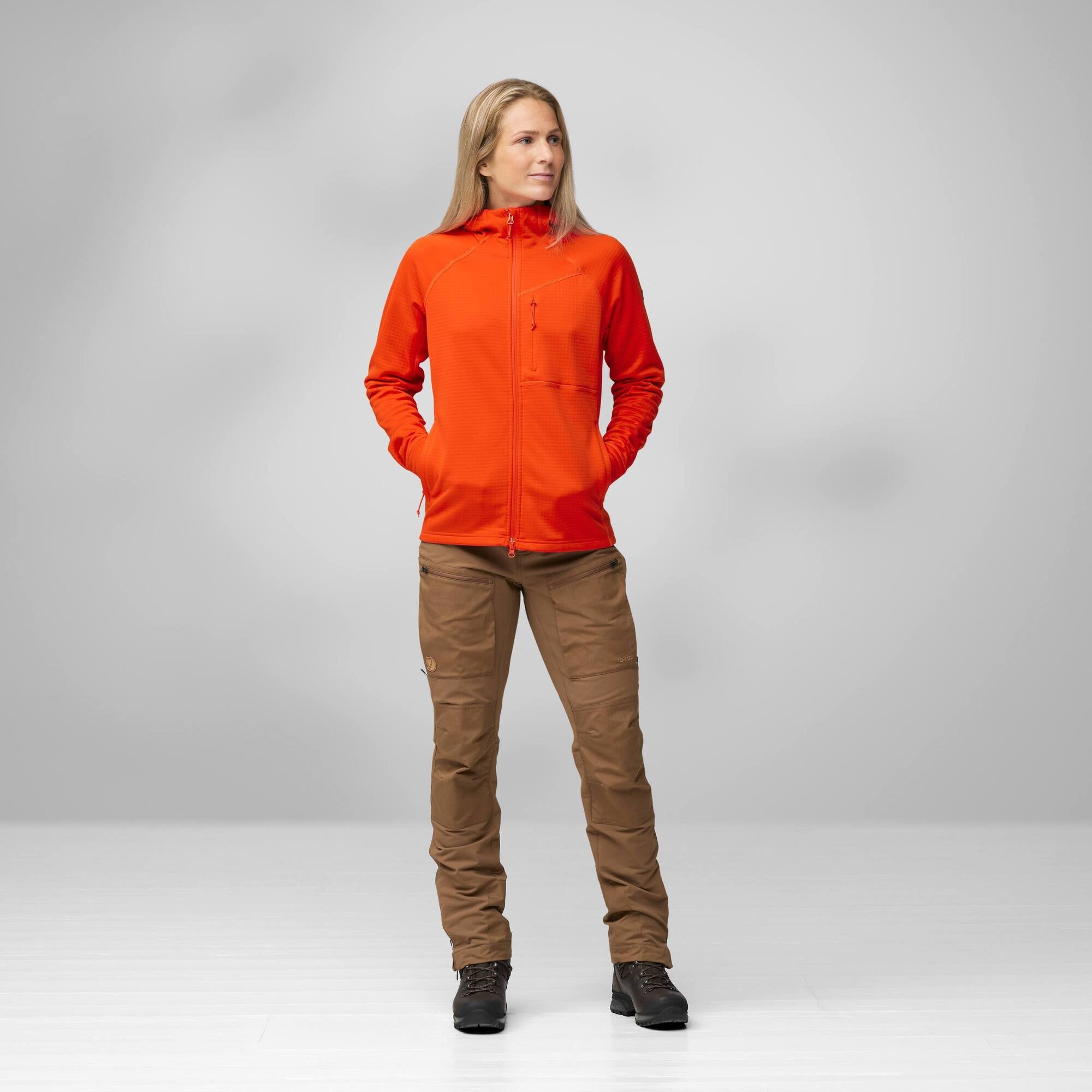 Women's Abisko Grid Fleece Hoodie