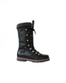 color:black leather