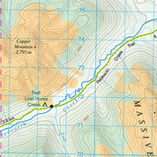 Banff Egypt Lake Map