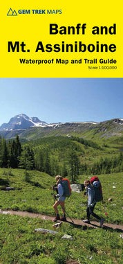 Banff and Mount Assiniboine Map