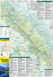 Canadian Rockies Map