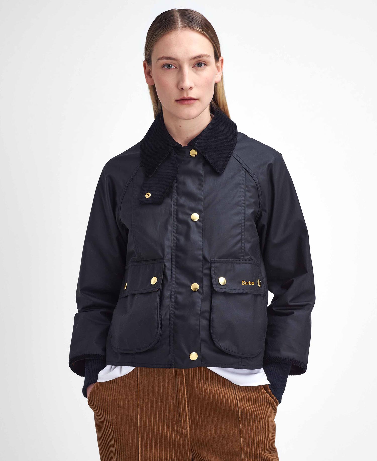 Women's Cropped Beadnell Waxed Jacket