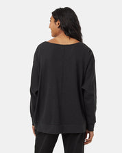 Women's TreeWaffle Deep V Long Sleeve Sweater