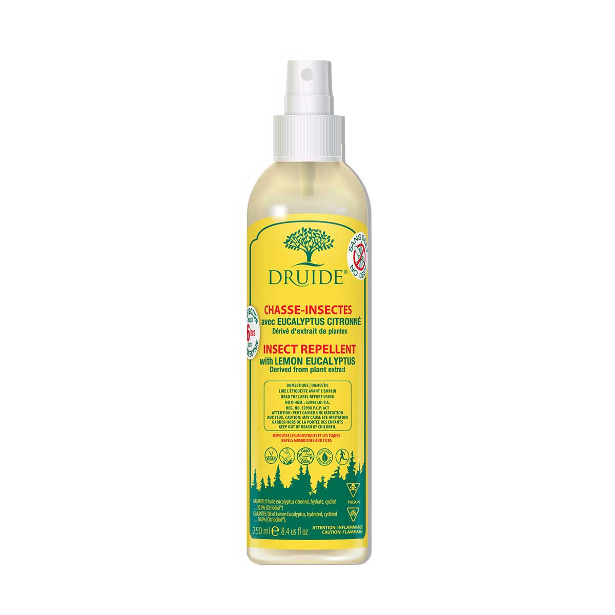 Lemon Eucalyptus Insect Repellent 250ml