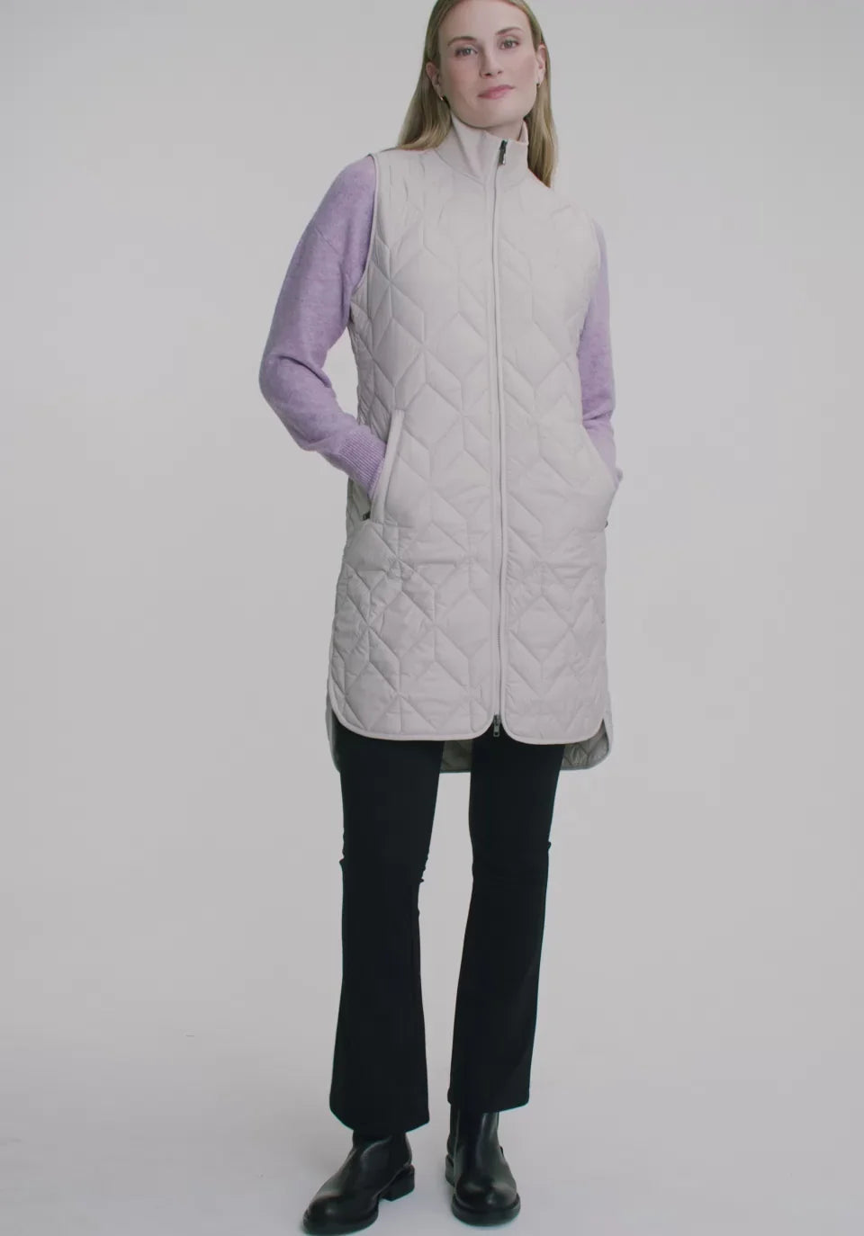 Women’s Aria Long Vest product image
