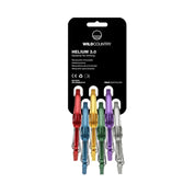 Helium 3.0 Rack Wire Gate Carabiner | 6 Pack