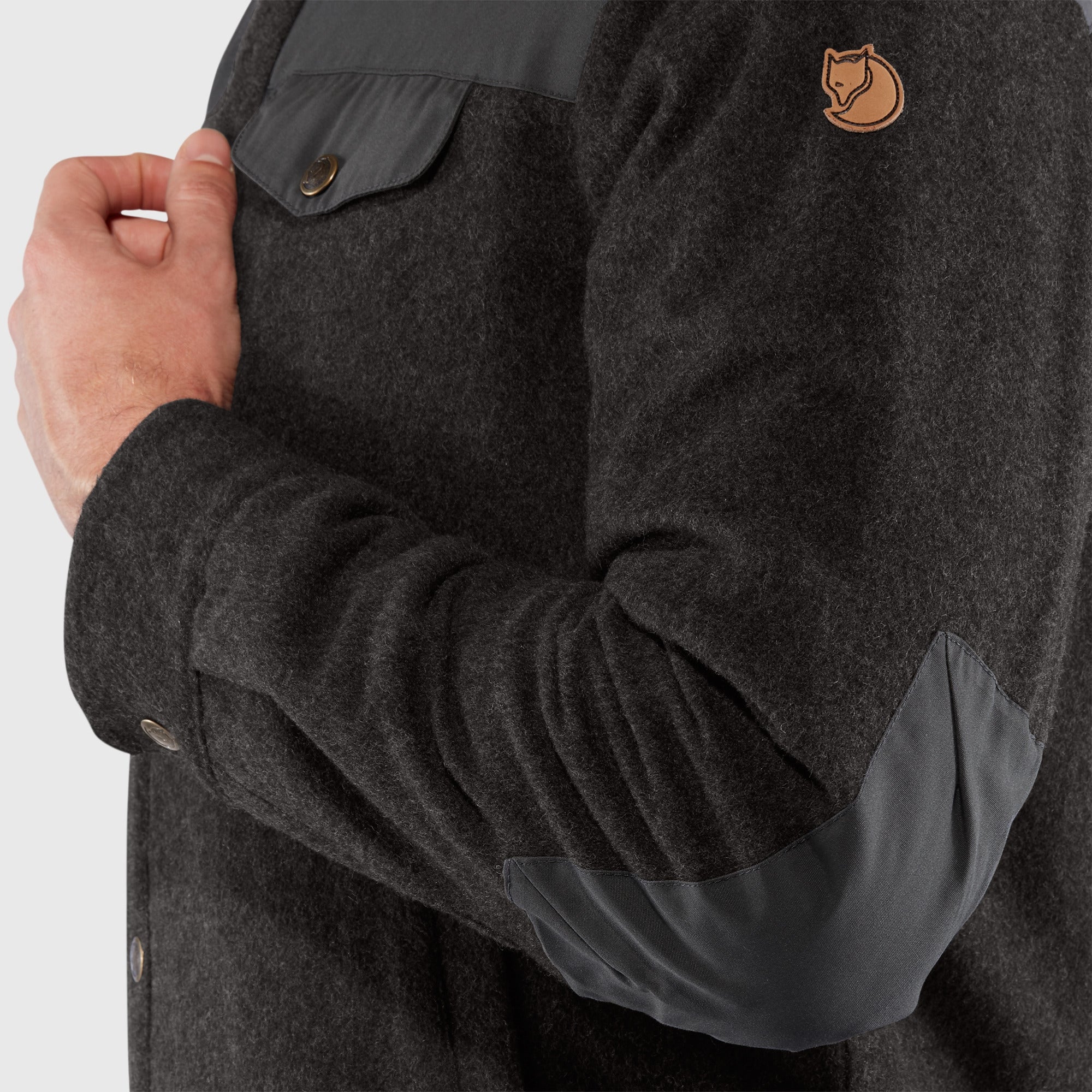 Fjallraven men's canada wool padded jacket top