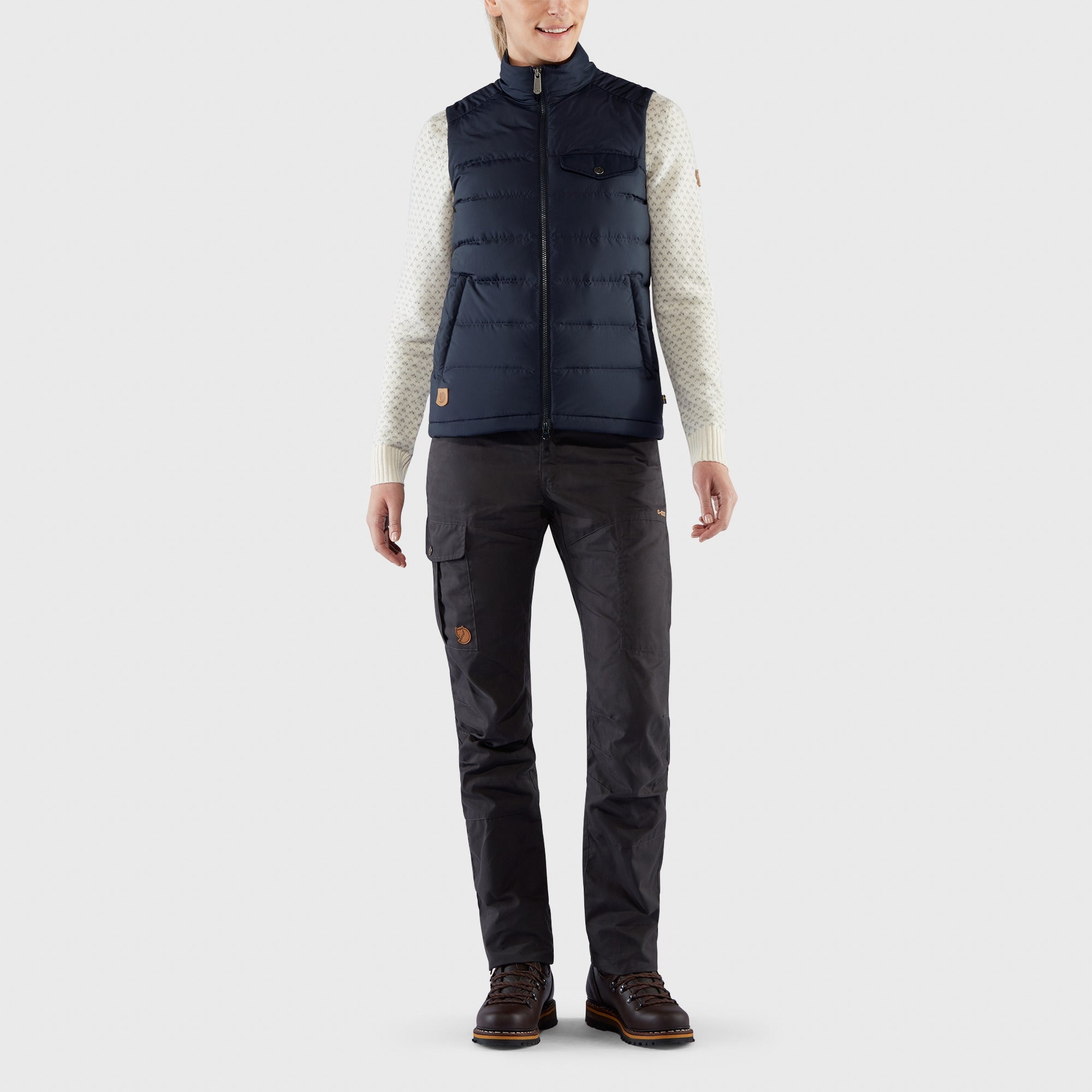 Fjallraven Greenland Down Liner Vest Women s XS Black