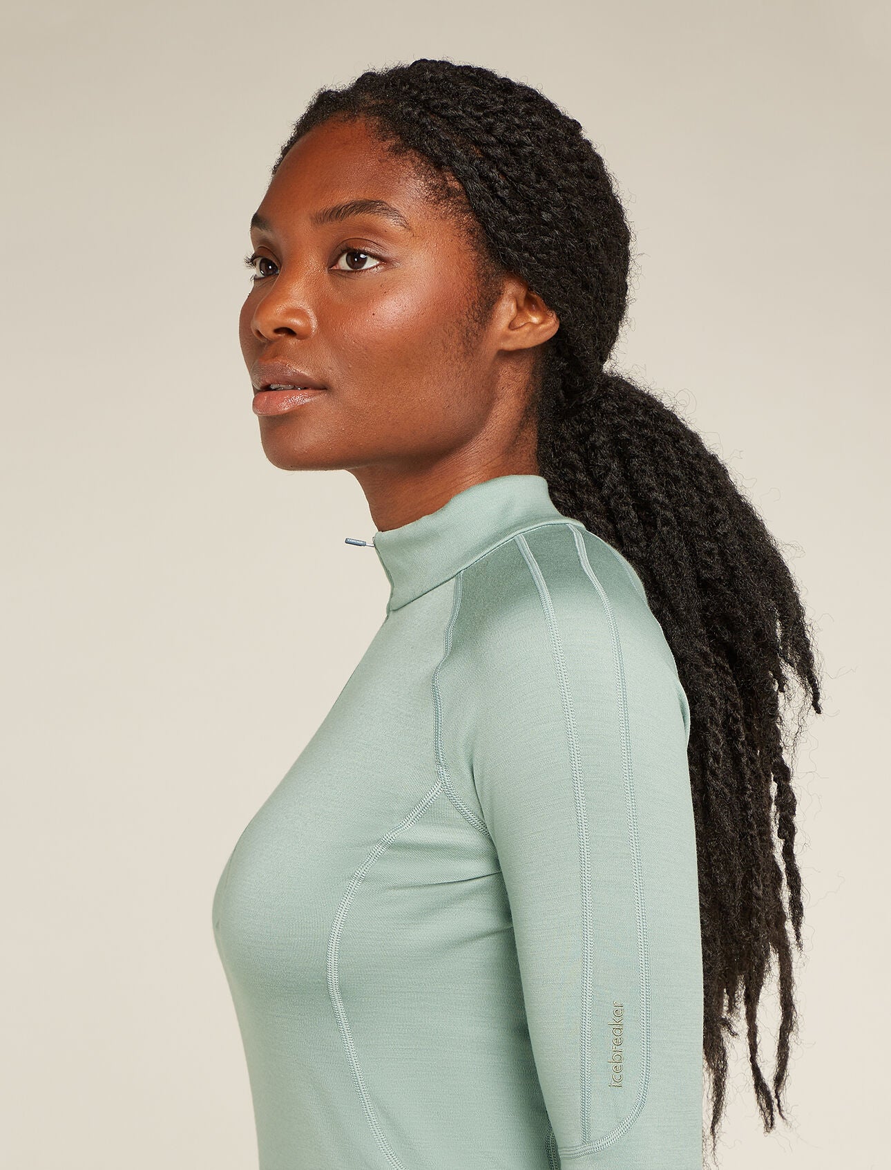 Women's 300 MerinoFine Polar LS Half Zip Thermal Top (Past Season)