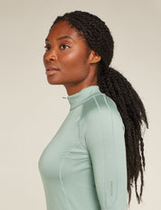 Women's 300 MerinoFine Polar LS Half Zip Thermal Top (Past Season)