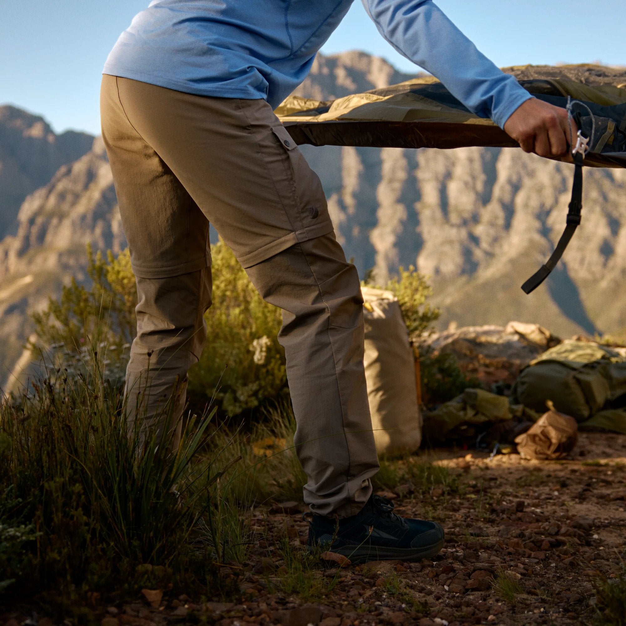 Women's Abisko Hybrid Trail Zip Pant
