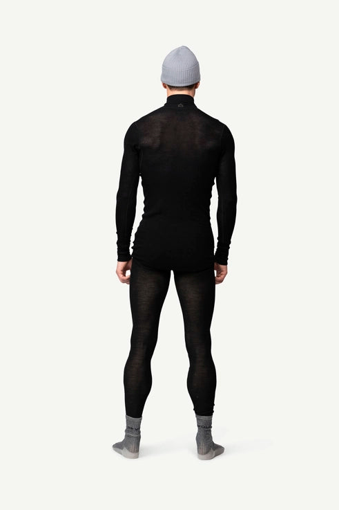 Men's Wool Mesh 190 Zip Neck