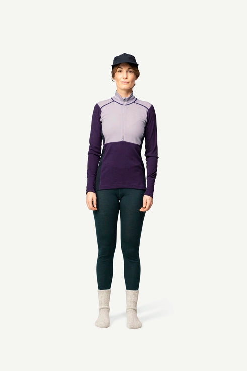 Women's Lauparen Merino 190 Zip Neck