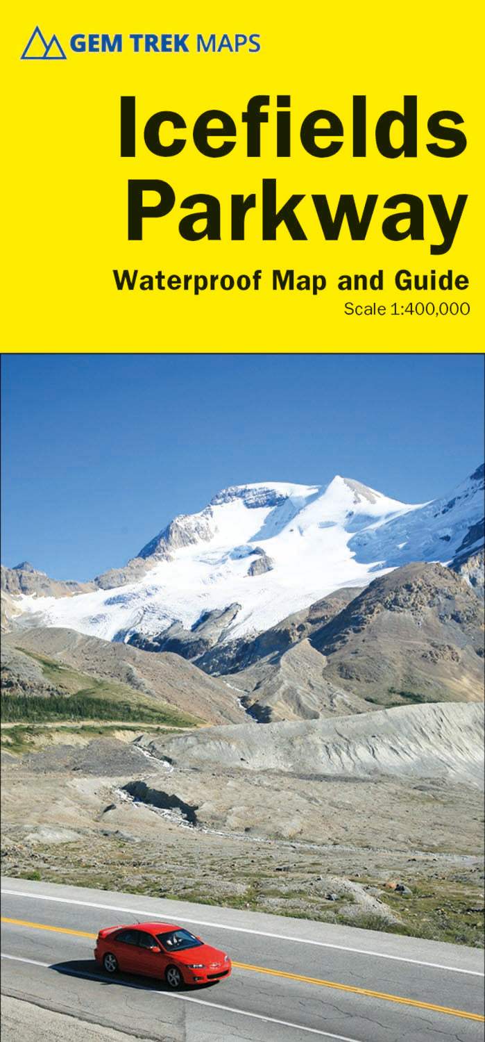Icefields Parkway Map