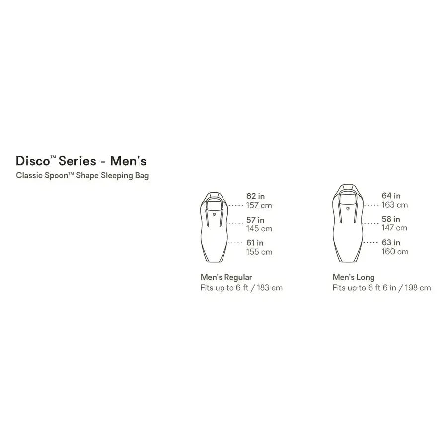 Men's Disco Endless Promise Down Sleeping Bag 30