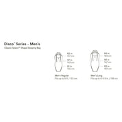 Men's Disco Endless Promise Down Sleeping Bag 15