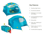 Aurora Highrise Camping Tent 6-Person