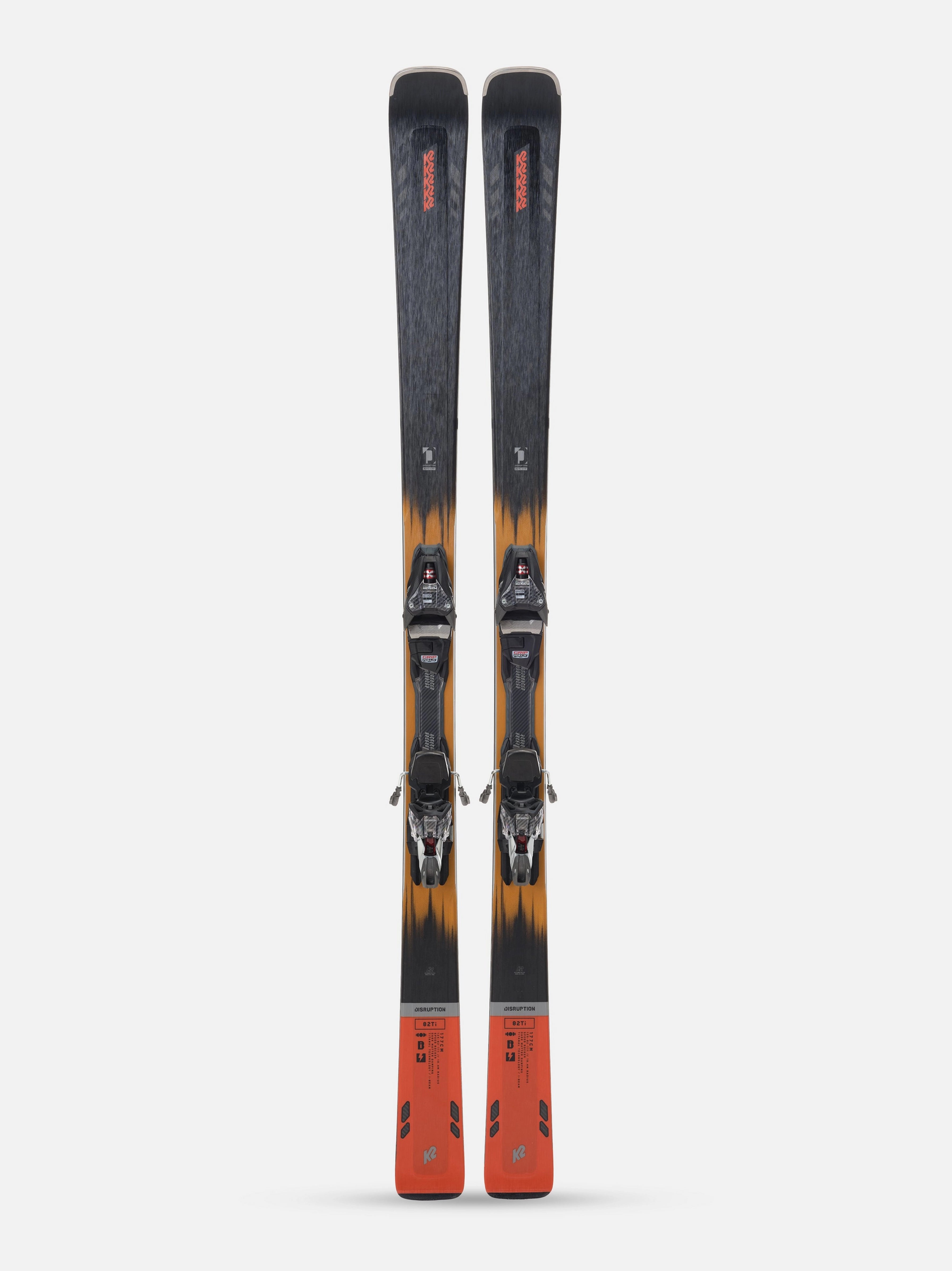 K2 Disruption 82Ti Skis + MXCell 12 TCx Quikclik Bindings 2024