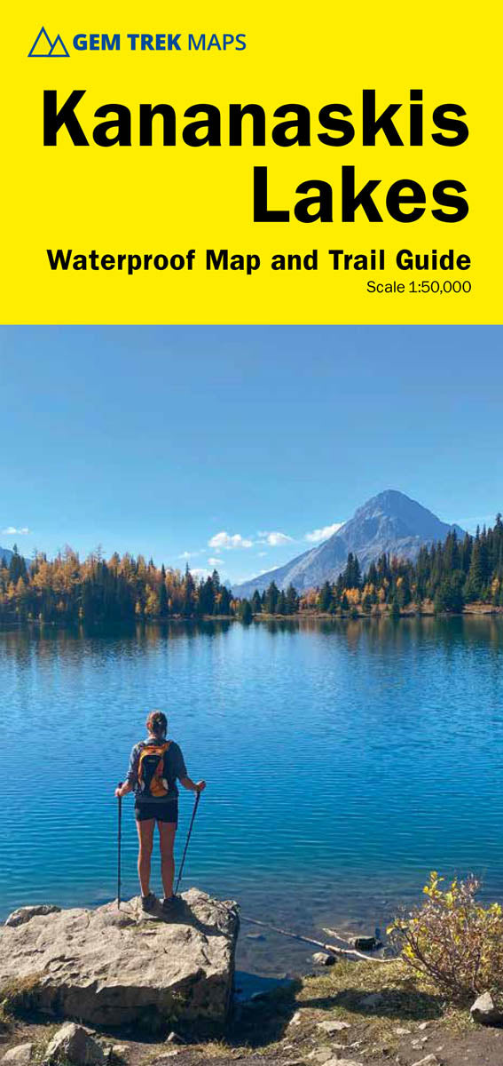 Kananaskis Lakes Map