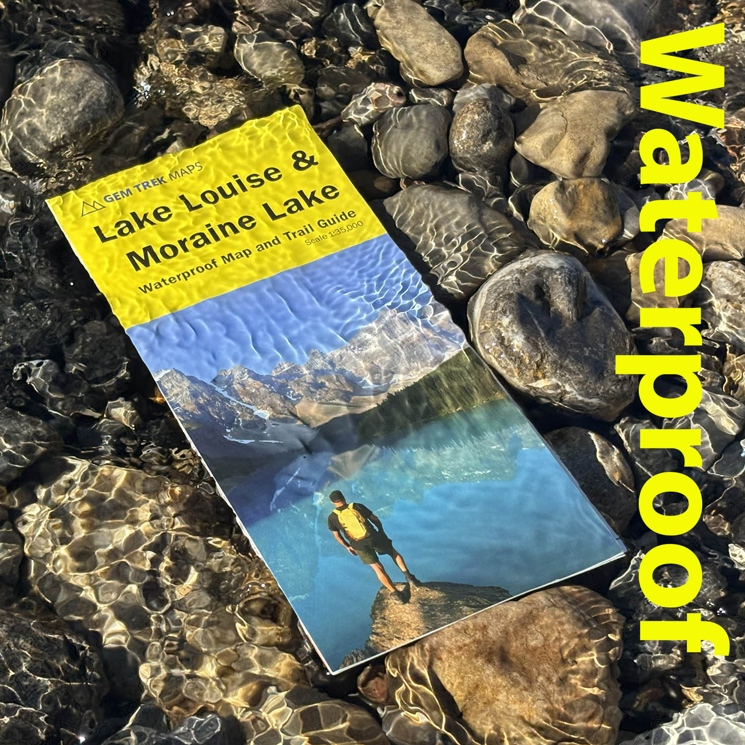Lake Louise & Moraine Lake Map