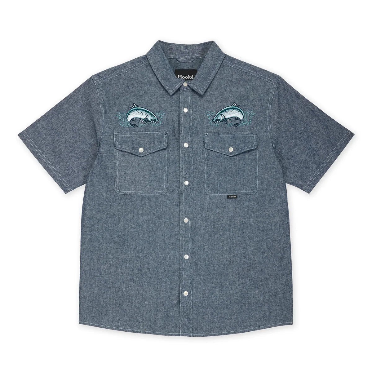 Men's Wild Salmon Short Sleeve Shirt