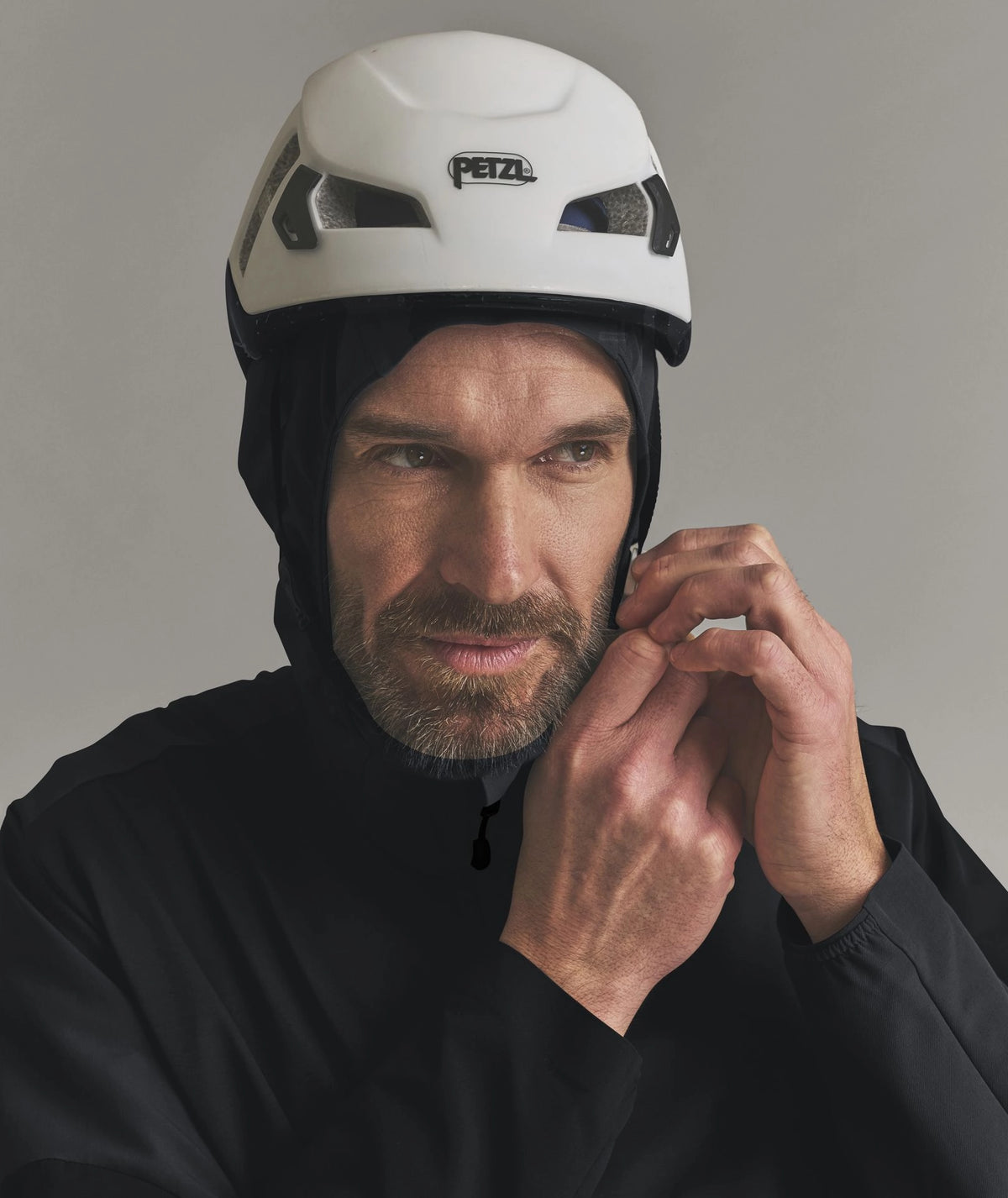 Men’s Ortler Softshell Plus Jacket – Black Raven
