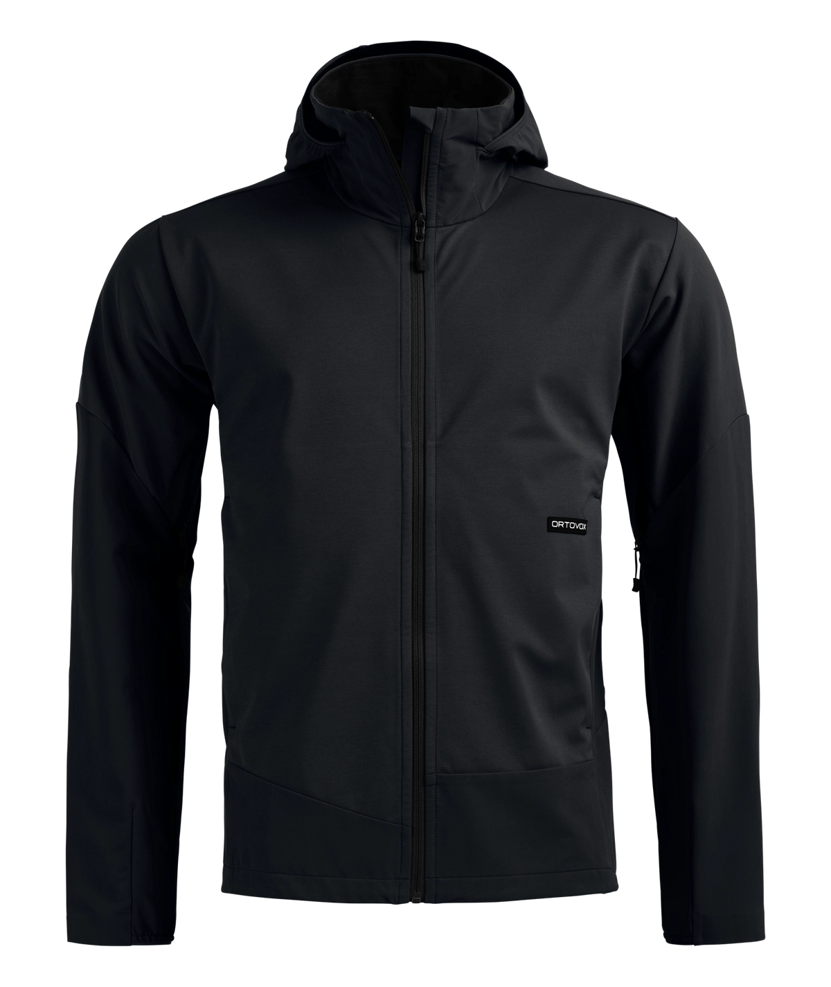 Men’s Ortler Softshell Plus Jacket – Black Raven