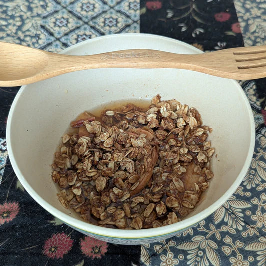 Peach Crumble