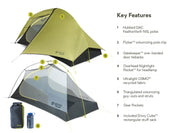 Hornet OSMO Ultralight Backpacking Tent 2-Person