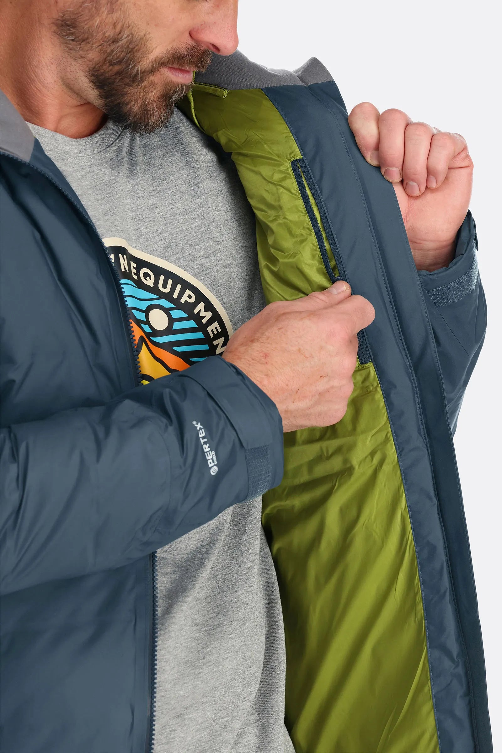Men's valiance down jacket top