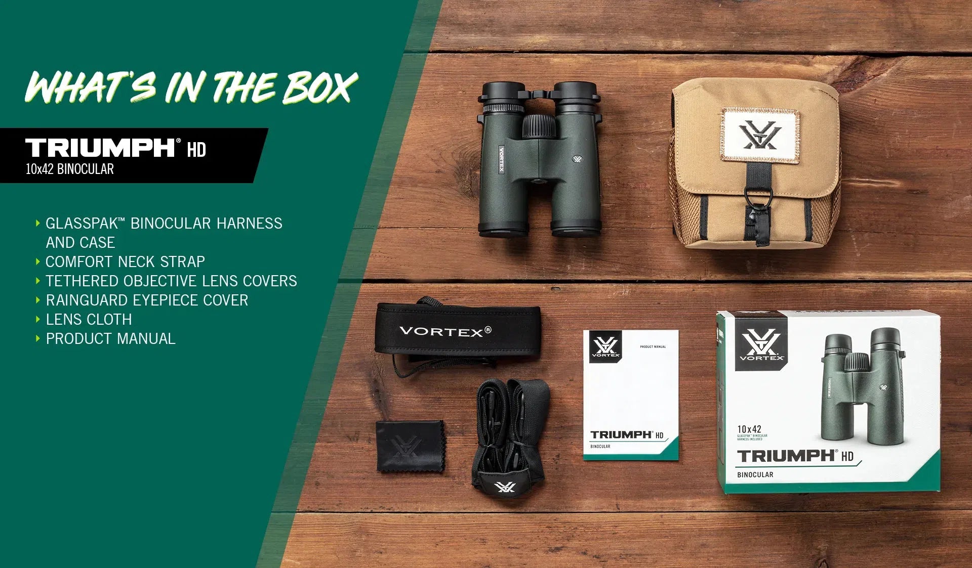 Triumph HD 10x42 Binoculars