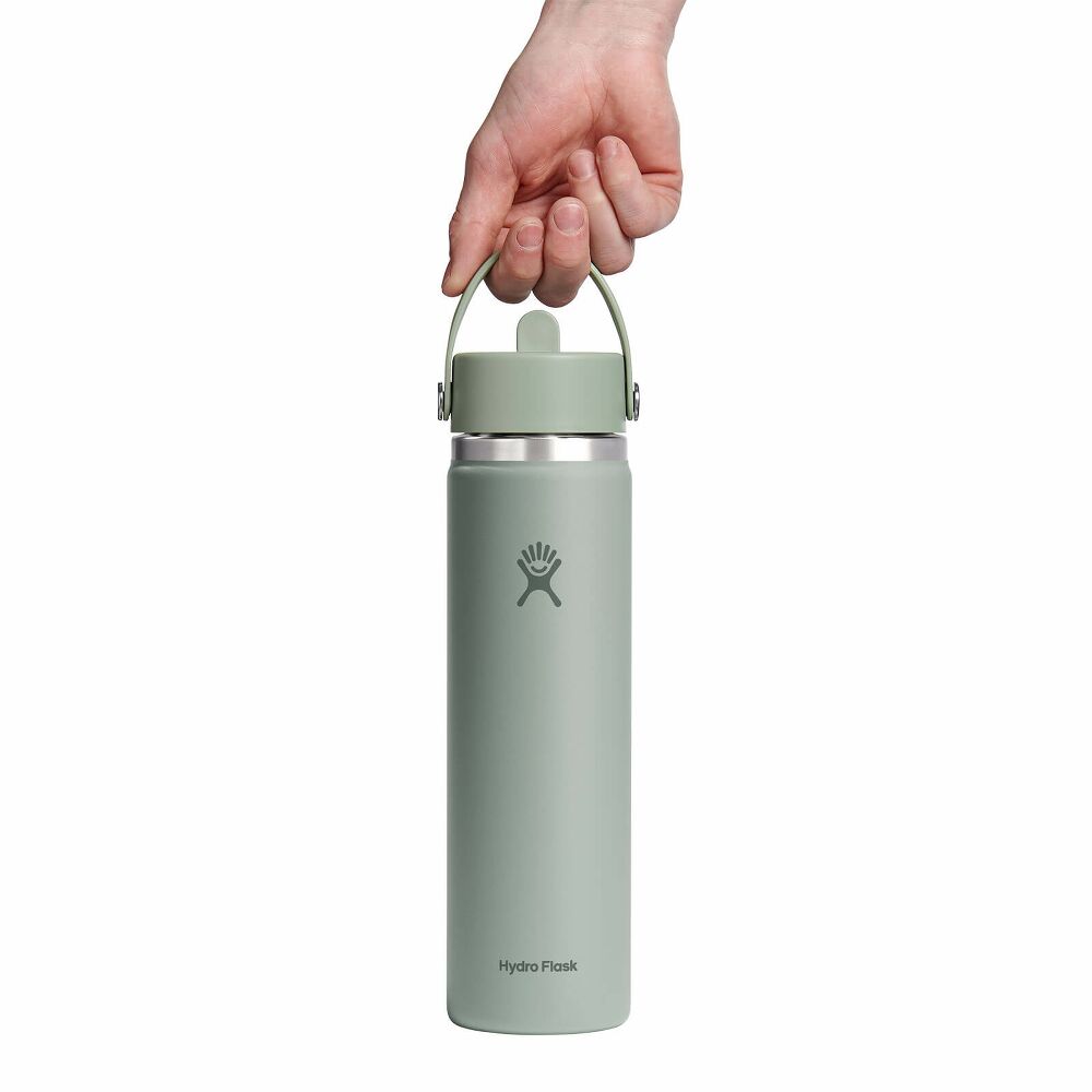 24oz Wide Mouth Bottle w/ Flex Straw Cap