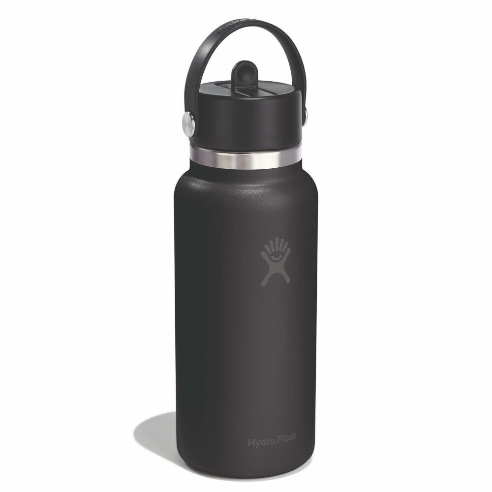 32oz Wide Mouth Bottle w/ Flex Straw Cap