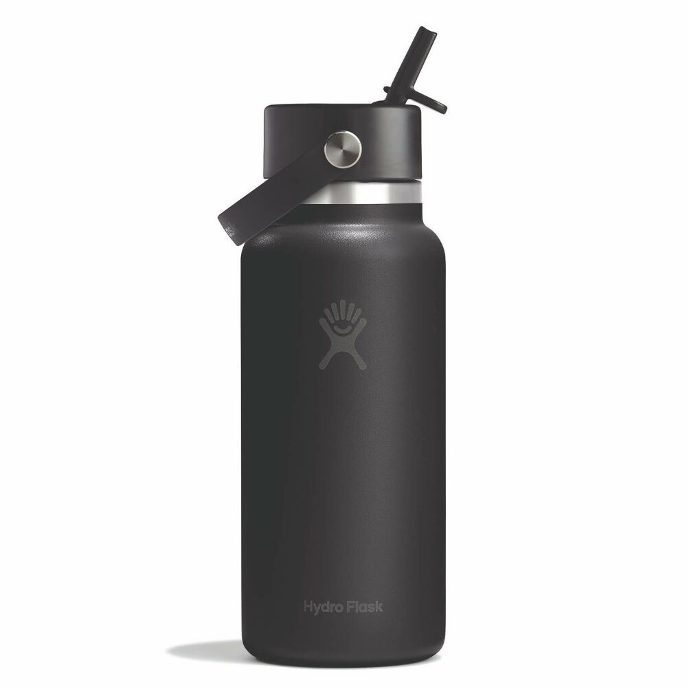 32oz Wide Mouth Bottle w/ Flex Straw Cap