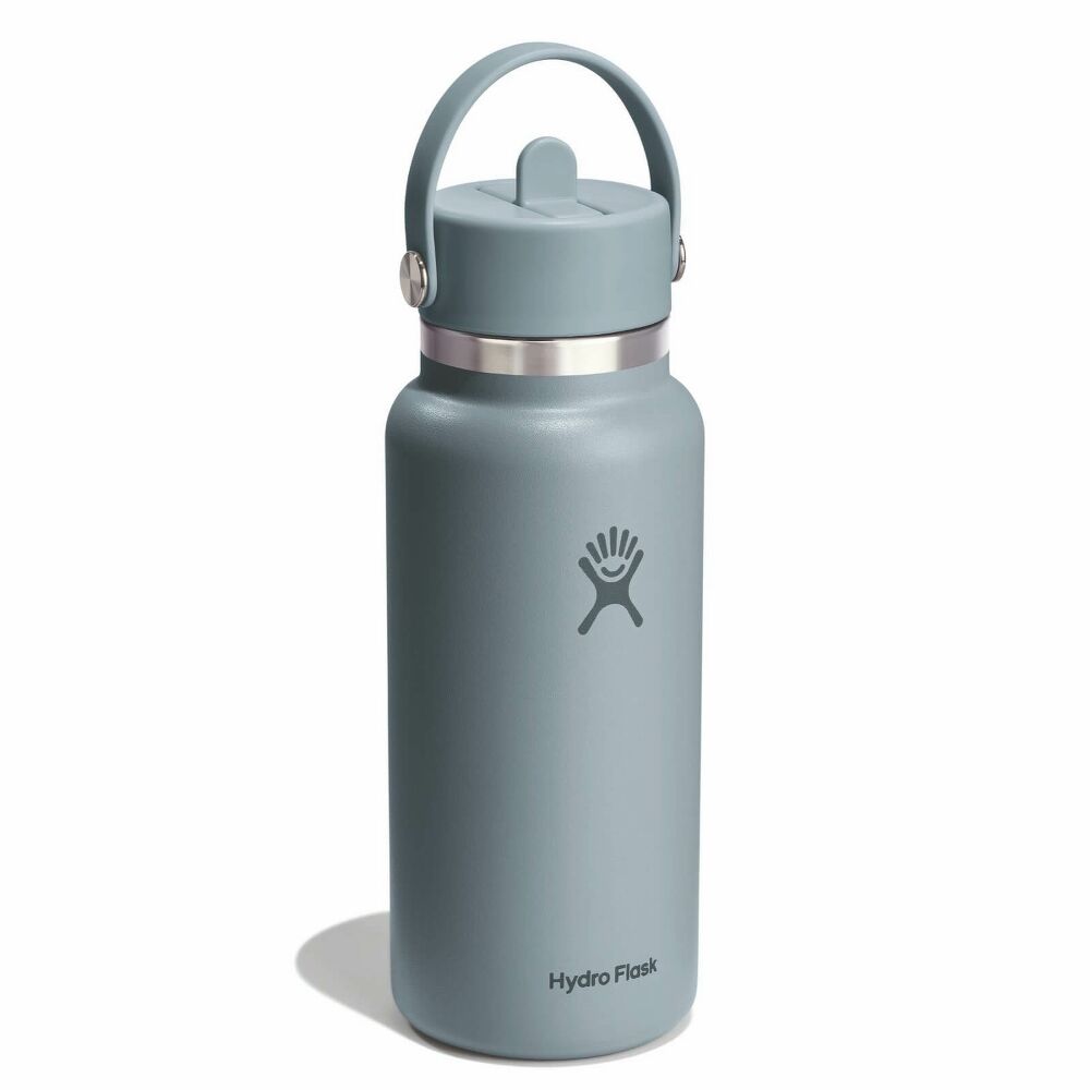 32oz Wide Mouth Bottle w/ Flex Straw Cap