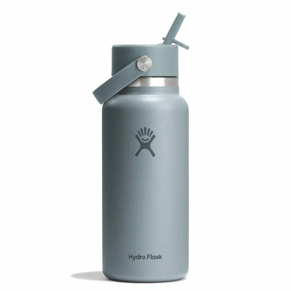 32oz Wide Mouth Bottle w/ Flex Straw Cap