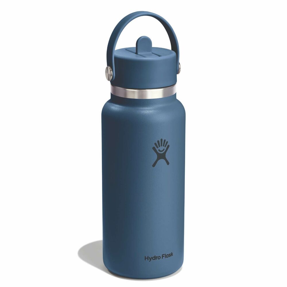 32oz Wide Mouth Bottle w/ Flex Straw Cap