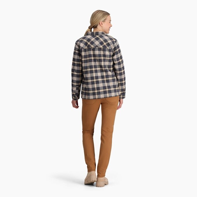 Royal Robbins Women's Snowcap Lined Flannel Shirt