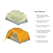 Aurora Backpacking Tent & Footprint 2-Person