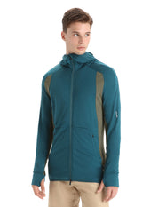 Men's Merino Quantum ZoneKnit Long Sleeve Zip Hoodie (Past Season)