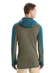 Men's Merino Quantum ZoneKnit Long Sleeve Zip Hoodie (Past Season)